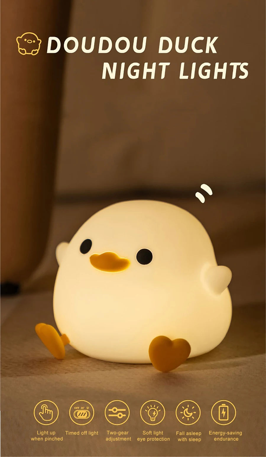 CuddleDuck™ – Das ultra-cute Nachtlicht